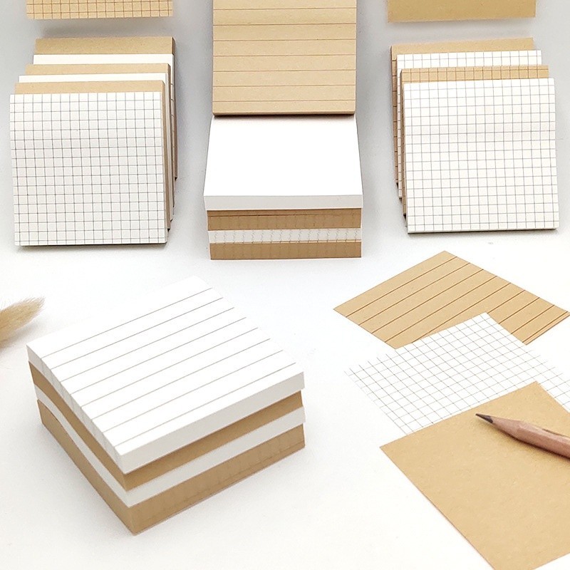 Office Stationery Supply List - Bloco de Notas Adesivas com 80