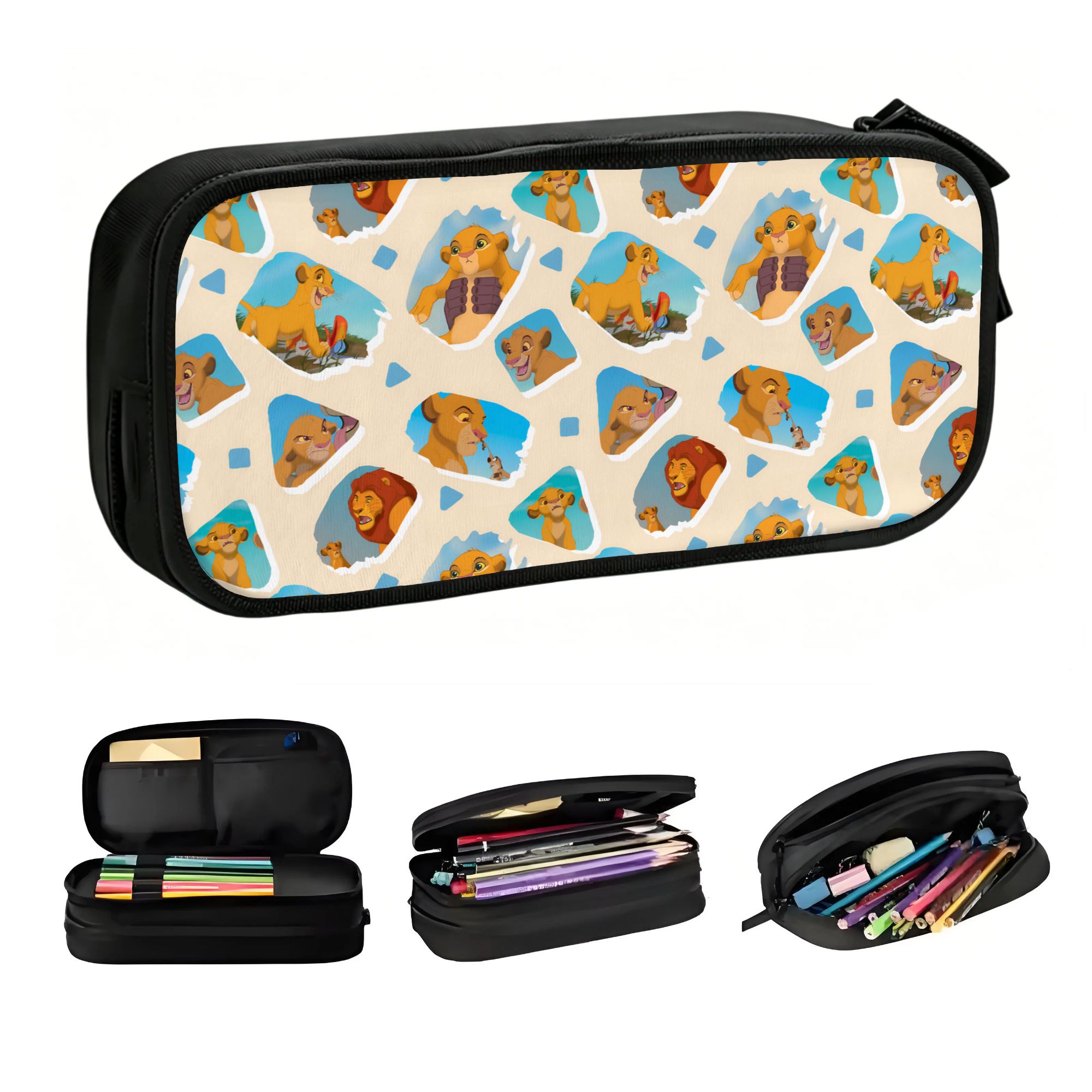 Lion Stationery & Office Supply(Kunshan)Co.Ltd - Estojo de Lápis Liones Anime Kinges