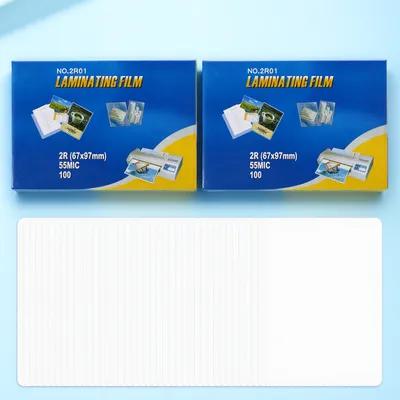 Document Laminator Pouch - 200 Folhas de Laminação Térmica Transparentes