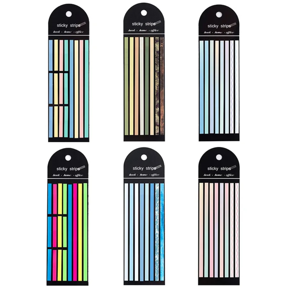 Index Tab Divider - 160 Folhas de Notas Adesivas Transparentes,