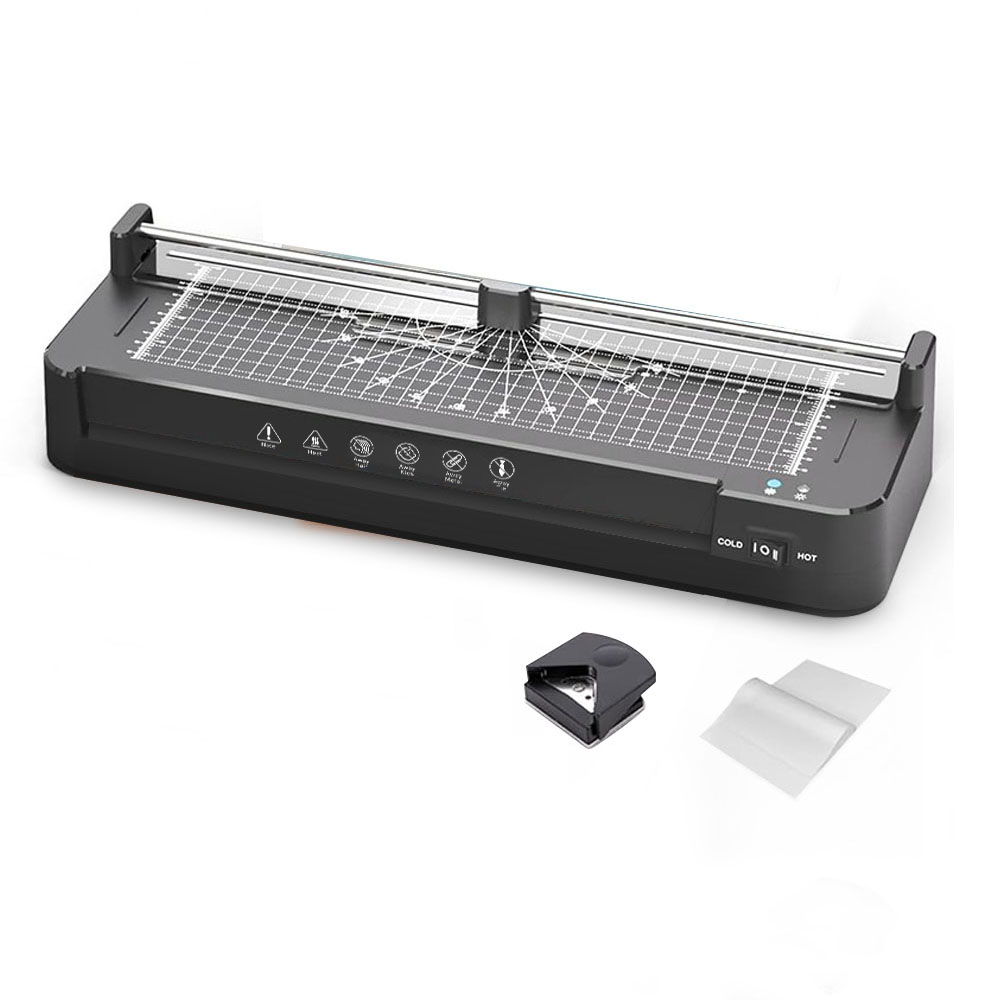 Document Laminator Pouch - Laminadora Plástica Quente/Fria para Uso em