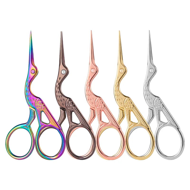 Scissors Stainless Craft - 1PC Tesoura Antiga Colorida de Aço