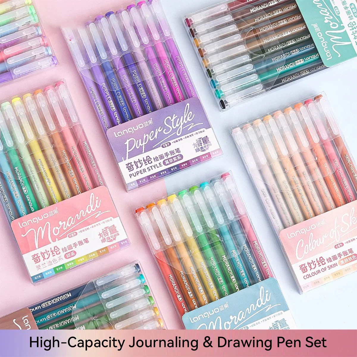 9 pçs conjunto morandi cor 0.5 - Gel Ink Pen Set avaliação e preço