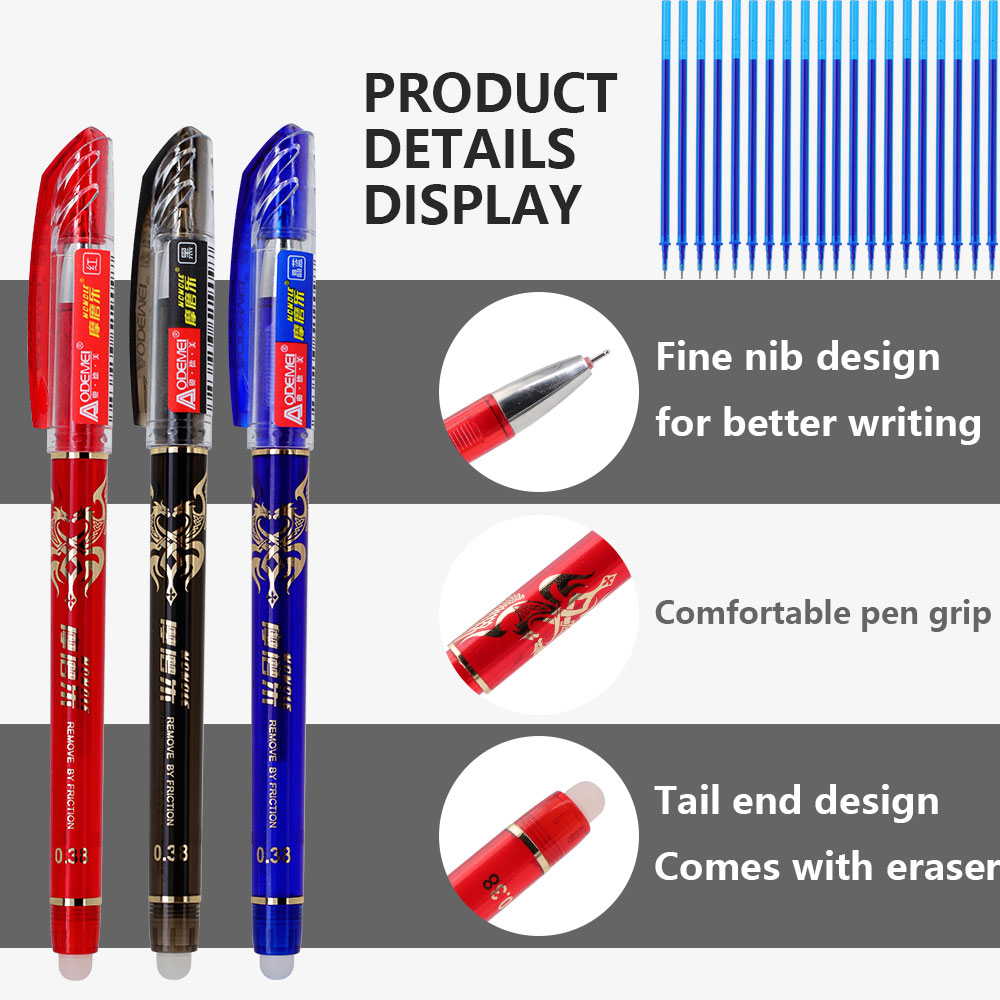 Conjunto de 12 Canetas Gel Apa - Gel Ink Pen Set avaliação e preço