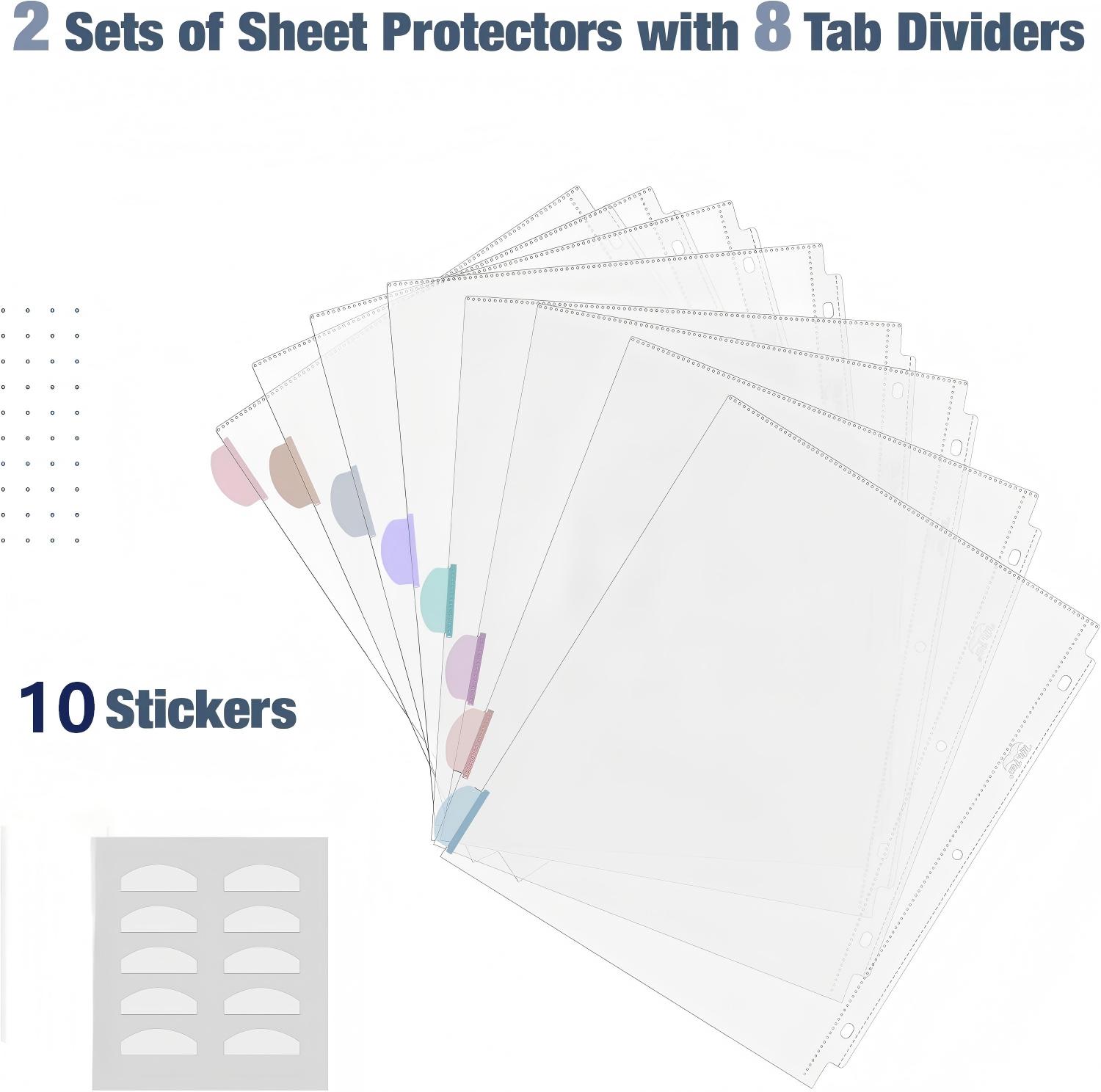 Protetores de Folhas Transpare - Index Tab Divider avaliação e preço