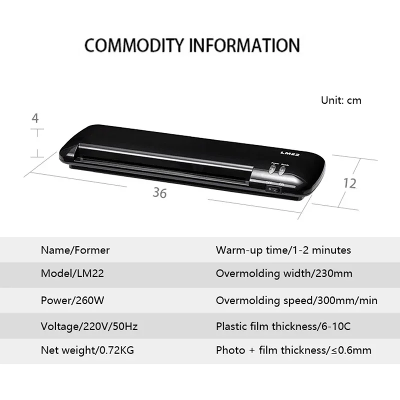 Excelente máquina de laminação - Document Laminator Pouch avaliação e preço