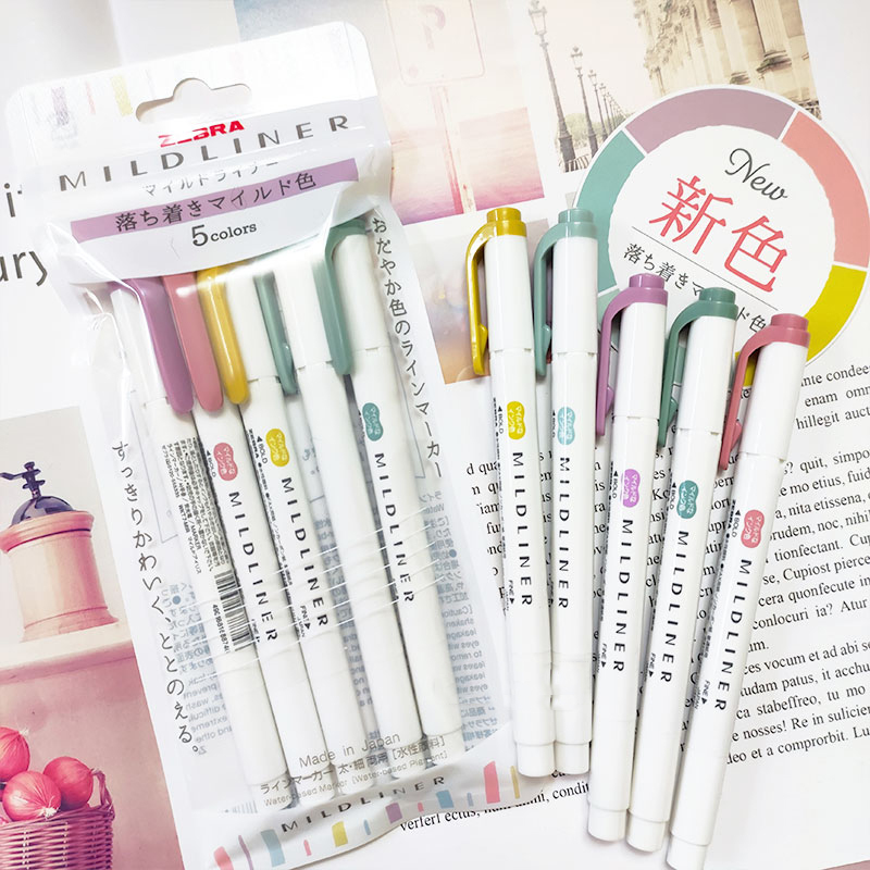 Novos marcadores iluminadores  - Highlighter Set Pastel avaliação e preço