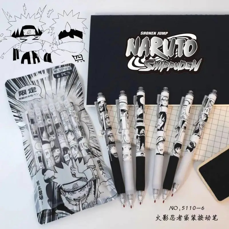 Naruto Anime Gel Pen, Uchiha I - Gel Ink Pen Set avaliação e preço