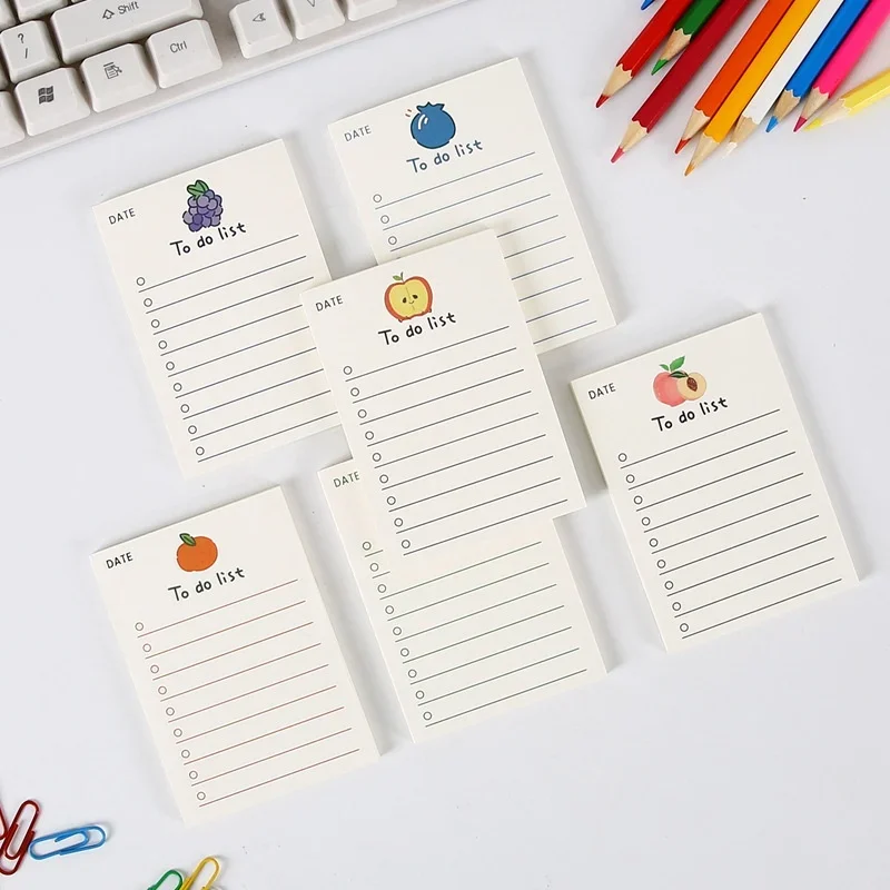50 folhas para fazer lista blo - Office Stationery Supply List avaliação e preço