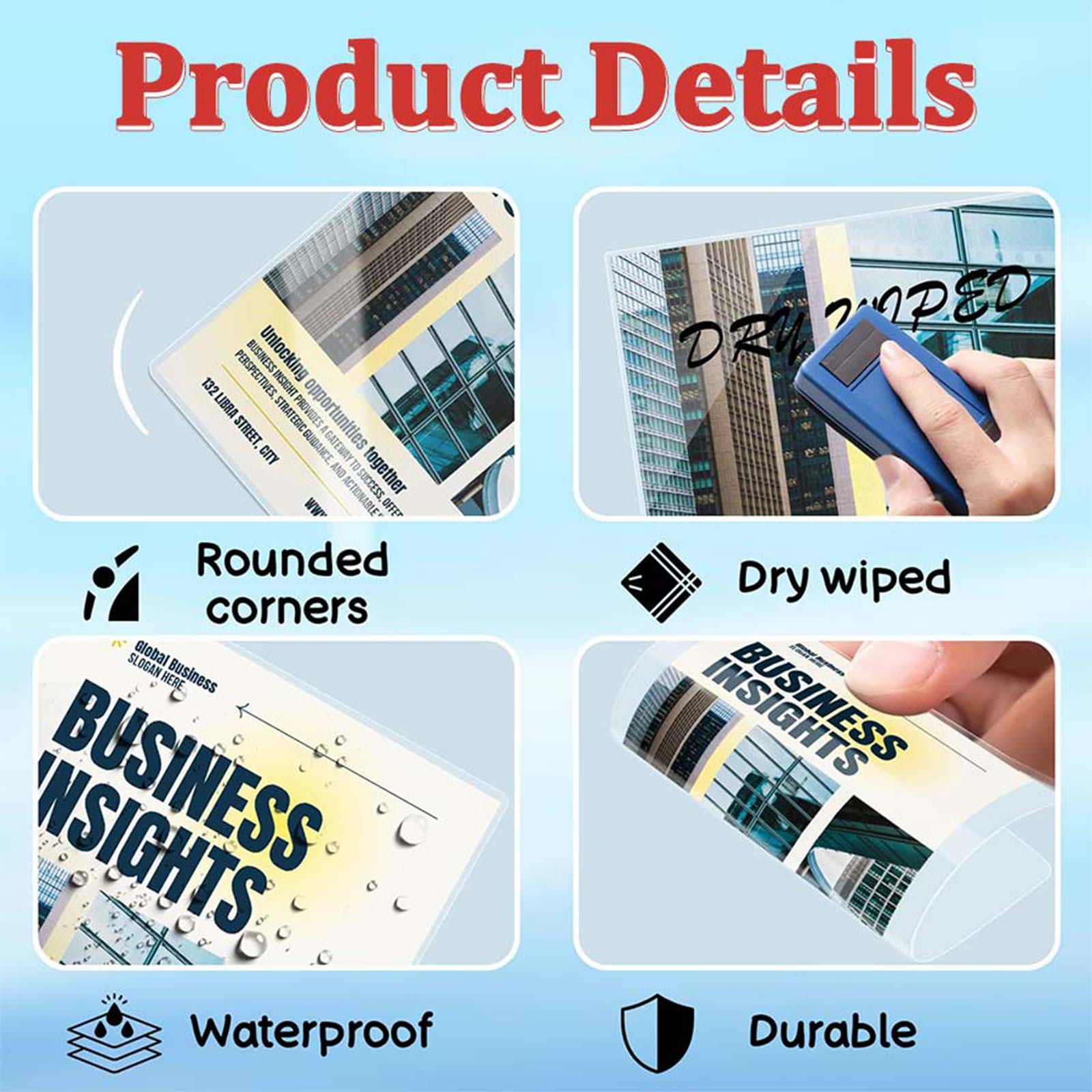100 Folhas de 4.3×6.3in para L - Document Laminator Pouch avaliação e preço
