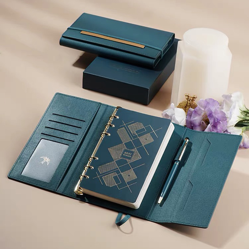 A6 capa dura solta-folha diári - Journal Leather Hardcover avaliação e preço