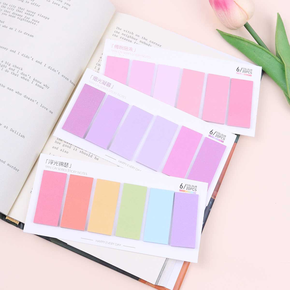120 folhas de notas pegajosas  - Office Stationery Supply List avaliação e preço