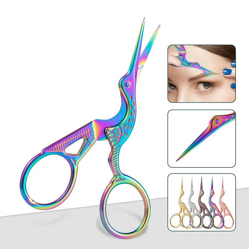 1PC Tesoura Antiga Colorida de - Scissors Stainless Craft avaliação e preço